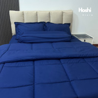 ราคา ชุดเซตผ้านวม 6 ชิ้น ผ้านวม 8 ฟุต เกรดพรีเมี่ยม เนื้อผ้า 100g (21410452270)