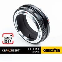 ราคา K F FD EOSR Adapter แปลงเลนส์ Canon FD FL เพื่อเอามาใส่กล้อง Canon EOS R Lens mount adapter Mount FD FL For Canon เมาท์แปลง อแดปเตอร์ FD EOS R FD EOSR FD EOS R FD EOSR Geekster (3745546517)