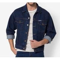 ราคา เสื้อแจ็คเก็ตยีนส์ สี ยีนส์ แขนยาว มีไซส์ใหญ่ (1029024433)