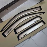 ราคา กันสาด Isuzu d max สีทองรหัสสี 688 สำหรับ 4 ประตูใส่ปี 2002 ถึง 2011 (17107203878)