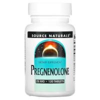 ราคา Source Naturals Pregnenolone 120 Tablets (18877552828)