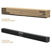 ราคา EPS Soundbar speaker ลำโพง ลําโพงบลูทูธ ลําโพงบลูทูธไร้สาย ซาวด์บาร์ TV สําหรับโฮมเธียเตอร์ PC (24837054761)