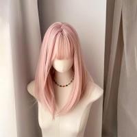 ราคา จัดส่งตลอด 24 ชั่วโมง วิกผมหญิง วิกผมสีชมพู 65CM 70CM วิกผมหญิง JK วิกโลลิต้า Aphrodite online shop (24713685563)