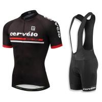 ราคา ผู้ชายฤดูร้อน cervelo 3T ขี่จักรยานย์เสื้อด้านบนและ bibshorts (690006241)