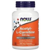 ราคา พร้อมส่ง NOW Foods Acetyl L Carnitine 500 mg 750 mg 50 100 200 Veg Capsules แอลคาร์นิทีน (21748072626)