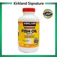 ราคา Exp 08 2027 Kirkland Fish Oil 1000 mg 400 เม็ด เคิร์กแลนด์ ฟิชออยล์ 1000mg มก (23373852545)