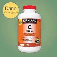 ราคา Exp 09 2028 Kirkland Signature Vitamin C 1000 mg 500 Tablets (18866212550)