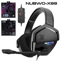 ราคา หูฟังเกมมิ่ง Nubwo X99 X Series หูฟังคอม Gaming headset สาย USB Virtual Surround 7 1 หูฟัง (23743796546)