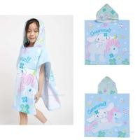 ราคา ผ้าขนหนูเด็ก ผ้าขนหนูมีฮู้ด ผ้าเช็ดตัวเด็ก SANRIO ขนาด 60x120 cm ของแท้ 100 SANRIO พร้อมส่ง (24204735588)