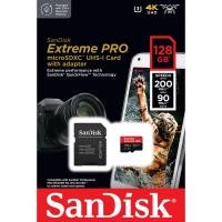 ราคา SanDisk Extreme PRO microSDXC UHS I 128GB 200 90MB s ประกันศูนย์ไทย ตลอดอายุการใช้งาน (21314673195)