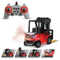 ราคา ร้านค้าท้องถิ่น COD Kelaton 2 4G Rc รถโฟล์คลิฟท์ รถบรรทุกโฟล์คลิฟต์บังคับวิทยุสำหรับไซต์งานก่อสร้าง RC Truck Forklift Crane Car (23059728638)