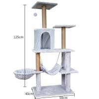 ราคา Hot Sale GiggleGear แมว คอนโดแมวไม้ cat tree condo คอนโดแมว คอนโดแมวไม้ บ้านแมว ที่ลับเล็บแมว เตียงแมว ของเล่นแมว เสาลับเล็บแมวได้ แมว 4 6 ต (24642282461)