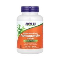 ราคา โสมอินเดีย Ashwagandha Standardized Extract 450 mg 180 Veg CapsulesNOW Foods (23433609991)