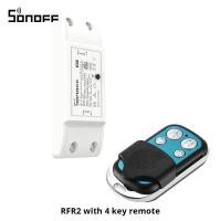ราคา Discount SONOFF RFR2 Wifi Breaker Module Outlets DIY Wifi 433MHz RF Remote Control Switch Smart Home Automation Works With sonoff RM433 (24658211093)