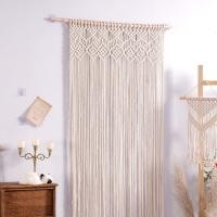 ราคา Bohemian Nordic ผ้าฝ้ายเชือกพู่ตกแต่งผ้าม่านทอมือ Tapestries ทอโฮมสเตย์ทอผ้าม่านประตูผ้าฝ้ายวัสดุ (24242869502)