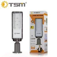 ราคา โคมไฟถนนมีเซ็นเซอร์ โคมไฟ ไฟถนน LED 50W 100W 150W 200W ปรับองศาได้ ไฟถนน รุ่น TSM AC50STSM AC100S (24565103284)