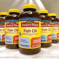 ราคา Exp 02 2028 300 เม็ด Nature Made Fish Oil 1200 mg 360 mg Omega 3 (19582853302)