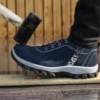 ราคา Safety shoes รองเท้าเซฟตี้ รองเท้าเซฟตี้หนัง รองเท้าหัวเหล็ก รองเท้านิรภัย ดีไซส์สวย (15952355169)