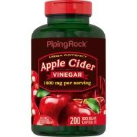 ราคา พร้อมส่ง Piping Rock Apple Cider Vinegar Capsules 1800 mg แอปเปิ้ลไซเดอร์ (21752751053)