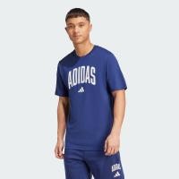 ราคา adidas ไลฟ์สไตล์ เสื้อยืดพิมพ์ลาย Collegiate Lineage ผู้ชาย สีน้ำเงิน JM6417 (24384329028)