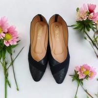 ราคา รองเท้าคัทชู Bigsize 41 42 43 44 45 ไซส์ใหญ่ ส้นแบน แบบกริสเตอร์ หัวแหลม รองเท้าผู้หญิง แฟชั่น ใส่สวย (10027358447)