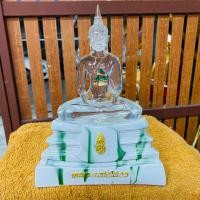 ราคา BANG หลวงพ่อโสธร เนื้อแก้วใสด้านในบรรจุองค์พระแก้วมรกต ฐานสีลายหินอ่อน หน้าตัก 5 นิ้วสูง 25 ซม สินค้าพร้อมกล่อง (17664161280)