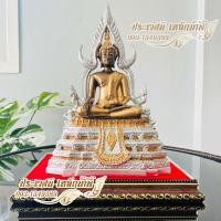 ราคา พระพุทธชินราชเนื้อมวลสารแร่เหล็กน้ำพี้ สีสามกษัตริย์ หน้าตัก 5 นิ้ว ฐาน 7 นิ้ว สูง 12 นิ้ว (18028611201)