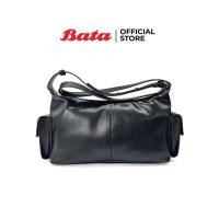 ราคา Bata บาจา กระเป๋าสะพายไหล่ กระเป๋าแฟชั่น ดีไซน์เรียบหรู สำหรับผู้หญิง รุ่น ESME สีน้ำตาล 9243011 สีดำ 9246011 (24779728556)