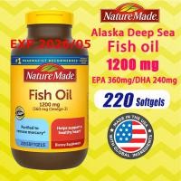 ราคา Nature Made fish oil 220 Softgels 1200 mg (10367461030)