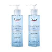 ราคา Eucerin dermatoclean hyaluron Cleansing Gel 200ml eucerin dermo purifyeroil Oil Control Cleansing Gel 200ml ล้างหน้า (24082357894)