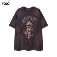 ราคา YOLO เสื้อยืด OVERSIZE เสื้อยืดโอเวอร์ไซส์ เสื้อคอตตอน คอกลม แนวสตรีท 2304 (22042387753)