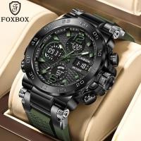 ราคา นาฬิกาควอตซ์สำหรับผู้ชายสายลายพรางนาฬิกาทหารกันน้ำนาฬิกากีฬาชายเรืองแสงนาฬิกาข้อมือหน้าปัดไฟLED ผู้ชายแฟชั่นมีกล่อง (23410886640)