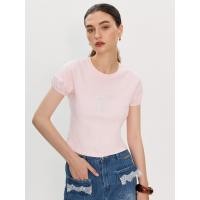 ราคา Pomelo x Janesuda เสื้อแขนตุ๊กตาลายดอกไม้ Pomelo x Janesuda Floral Puff Sleeve Top (24706462565)