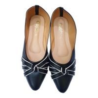 ราคา รองเท้าคัทชู ไซส์ 36 45 หนังหุ้มส้น ส้นเตี้ย Bigsize ไซส์ใหญ่ ส้นแบน หัวแหลม ใส่ทำงาน มีสีดำ สีเทา สีครีม (23918933812)