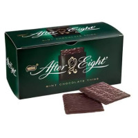 ราคา Sale Nestle After Eight Minty Dark Chocolate ดาร์กช็อกโกแลตมิ้นต์ 200 กรัม Mint Chocolate Tin (18495274476)