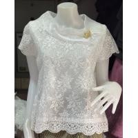 ราคา เสื้อลูกไม้ ผ้าใยบวบ แขนสั้น (22360692782)