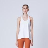 ราคา Jenim Neon Tank White เสื้อกล้ามคลุมสปอร์ตบรา เสื้อกล้ามคลุมสำหรับบราออกกำลังกาย ดีเทลเว้าด้านหลัง (16932545324)