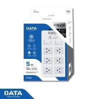 ราคา Pluck DATA DT6218 ปลั๊กไฟ มอก 2432 2555 6 ช่อง 2 สวิตส์ 2 เมตร 3 เมตร 5 เมตร (4758272645)