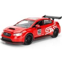 ราคา โมเดลรถยนต์ โมเดลรถเหล็กสะสม Subaru WRX STI WIDEBODY 2016 แดง สวยสมจริงน่าสะสม (20633551928)