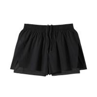 ราคา กางเกงวิ่งเทรล 2 5 กางเกงวิ่งขาสั้น กางเกงวิ่งมาราธอน มีซัปใน มีกระเป๋าใส่ของด้านหลัง F06 (24636170424)