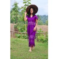 ราคา เสื้อกะเหรี่ยง เสื้อยาวสาวกะเหรี่ยง เสื้อกะเหรี่ยงสวยๆ ผ้าทอ Karen dress (20065416213)