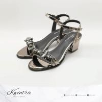 ราคา Heels Blink Kwintra รองเท้าส้นสูงมีเพชร สีเงิน และ สีเทาเมทาลิค (1081256982)