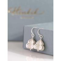 ราคา ต่างหูเงินแท้ ดอกรัก งานฝีมือประณีต สไตล์ไทย Hinkik Jewelry (24307960893)