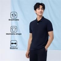 ราคา Giordano Mens Slim Cotton Lycra Polo 01015018001 เสื้อโปโลผู้ชาย เสื้อจิออดาโน (24167197914)