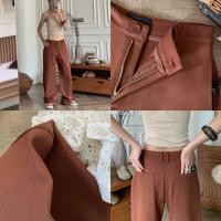 ราคา ชายหญิง ใส่ได้ มีโค้ดลด25 ส่งฟรี สีหมดรอพรี20วัน Fashionstore Morgan Pants กางเกงขายาว (23903043329)