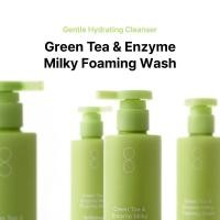ราคา สินค้าของแท้100 พร้อมส่ง BY WISHTREND Green Tea Enzyme Milky Foaming Wash 140 ml โฟมล้างหน้า (20499006166)