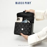 ราคา Marco Pony รุ่น BP1010หนังนุ่ม น้ำหนักเบา กระเป๋าสะพายผู้หญิง สไตล์เกาหลี สายโซ่แฟชั่น (24470611012)