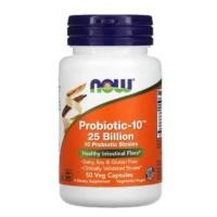 ราคา โพรไบโอติก ปรับสมดุลลำไส้ Now Foods Probiotic 10 25 Billion 50 veg capsules (21410127846)