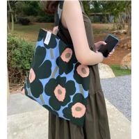 ราคา New ของแท้ 100 กระเป๋า marimekko Tote Bag กระเป๋าผ้าใบ กระเป๋าสะพายข้าง (23999191020)