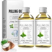 ราคา Cocofresha Pulling Oil Pure Organic Coconut Oil Pulling 4 Oz Mint Flavor Cocofresha Pulling Oil for Teeth and Gums Coco Fresha Powerful Organic Coconut Peppermint Pulling Oil (23973365117)